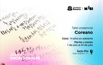Taller vacacional sobre Idioma Coreano