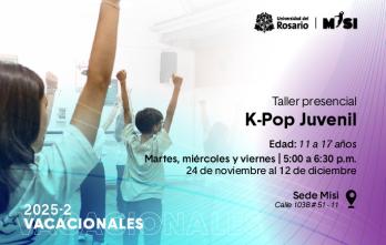 Curso vacacional MISI k-pop juvenil (11 a 17 años)